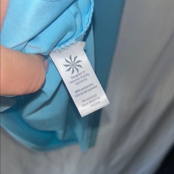 Athleta Light Blue Midi‎ Dress - Picture 8 of 8
